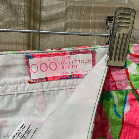 Lilly Pulitzer Buttercup Abstract Shorts - SZ 000.  C-HC - Picture 3 of 7
